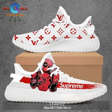 kanye west louis vuitton shoes for sale|louis vuitton deadpool yeezys.